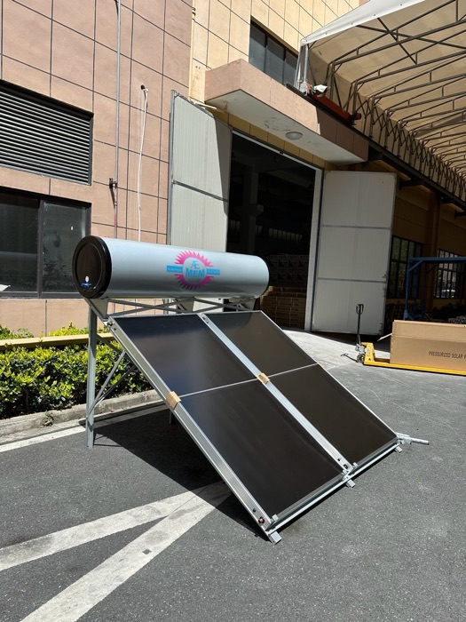 Residential solar panel installation